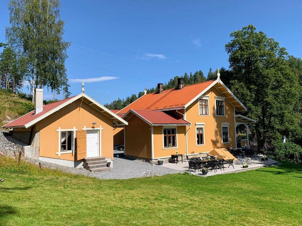 Vrangfoss Sluse Hotel Ulefoss Buitenkant foto